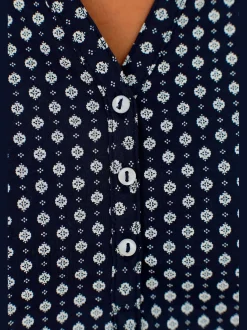 LASCANA T-Shirts<T-shirt patte de boutonnage avec boutons légèrement brillants