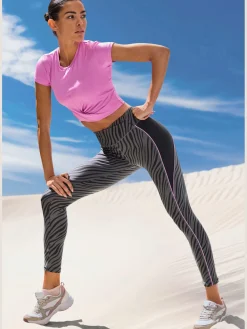 LASCANA ACTIVE T-Shirts<T-shirt performance effet cache-cœur