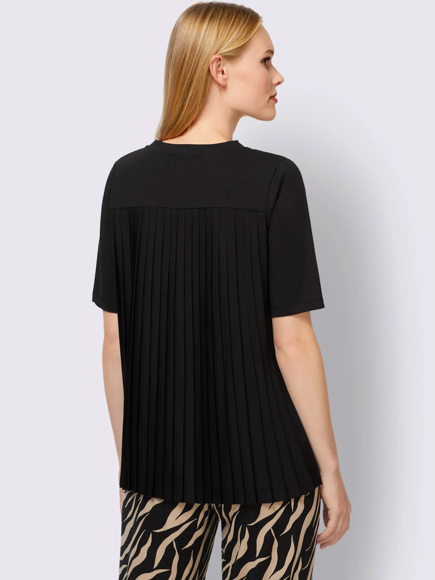 Rick Cardona T-Shirts<T-shirt plissé élasthanne