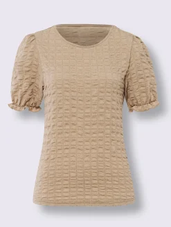 Linea Tesini T-Shirts<T-shirt qualité légèrement smockée