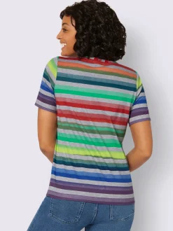 Collection L T-Shirts<T-shirt rayé 50% coton