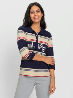 T-Shirts<T-shirt rayé 50% coton