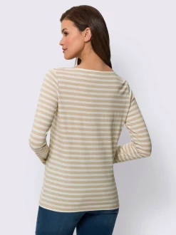 Best Connection T-Shirts<T-shirt rayé mélange de modal doux