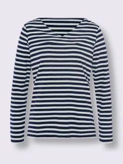 Best Connection T-Shirts<T-shirt rayé mélange de modal doux