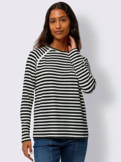 Best Connection T-Shirts<T-shirt rayé motif à rayures mode