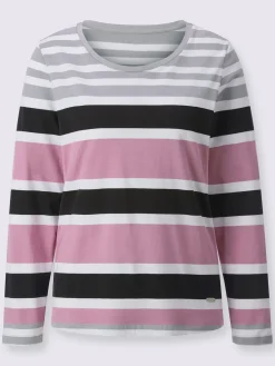 Collection L T-Shirts<T-shirt rayé pur coton