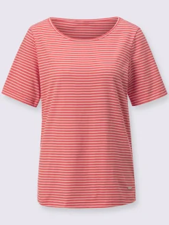 Collection L T-Shirts<T-shirt rayé pur coton