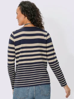 Collection L T-Shirts<T-shirt rayé pur coton