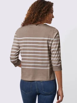 Collection L T-Shirts<T-shirt rayé très agréable à porter