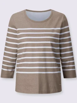 Collection L T-Shirts<T-shirt rayé très agréable à porter