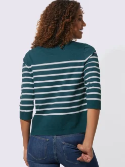 Collection L T-Shirts<T-shirt rayé très agréable à porter