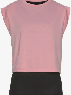 LASCANA ACTIVE T-Shirts<T-shirt sport avec débardeur intégré