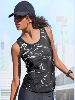 LASCANA ACTIVE Tenues De Détente<T-shirt technique débardeur performant dos nageur