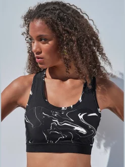 LASCANA ACTIVE Tenues De Détente<T-shirt technique haut court performance en mélange de matières