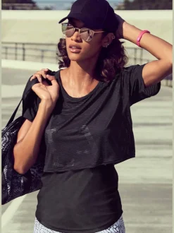 LASCANA ACTIVE Tenues De Détente<T-shirt technique t-shirt performance doublé