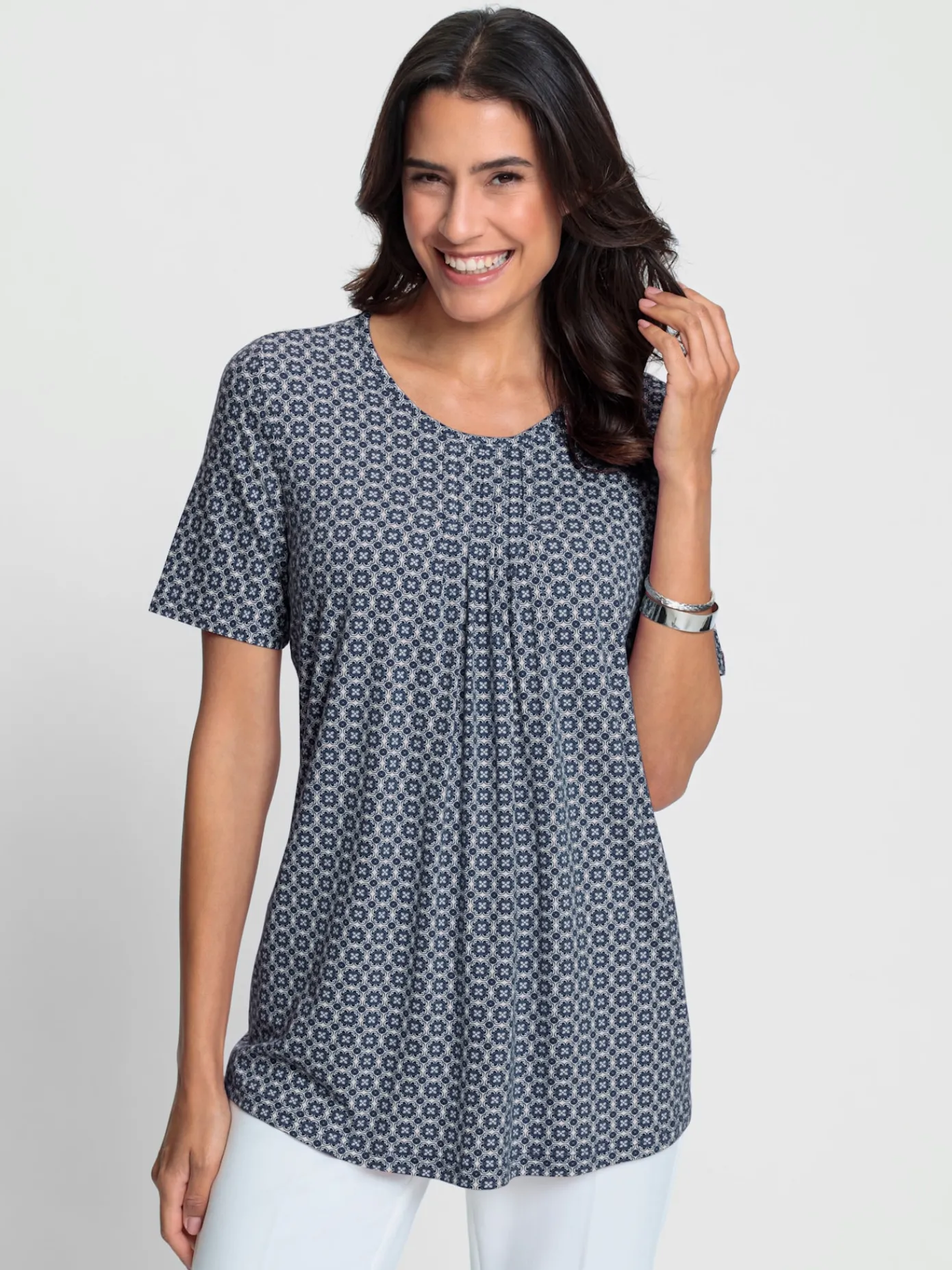 T-Shirts<Tunique avec viscose (ecovero)