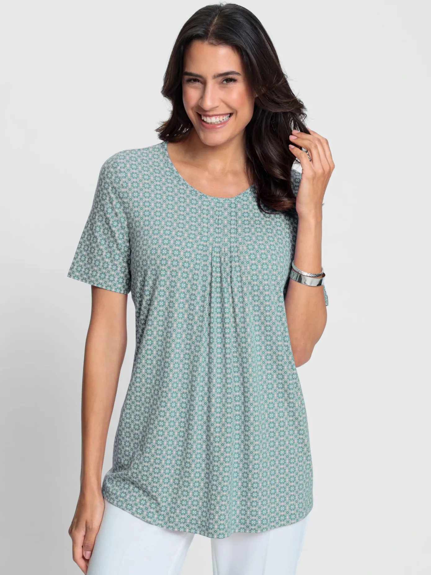 T-Shirts<Tunique avec viscose (ecovero)