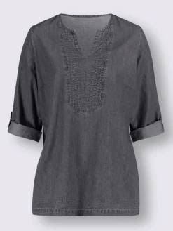 Collection L Tuniques<Tunique en jean pur coton