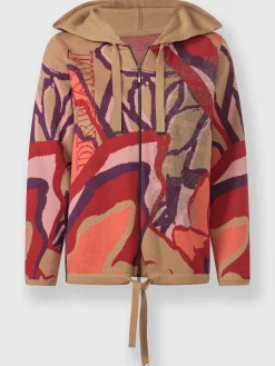 Rick Cardona Gilets Et Cardigans<Veste à capuche en tricot pur coton