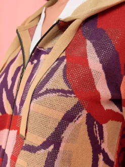 Rick Cardona Gilets Et Cardigans<Veste à capuche en tricot pur coton