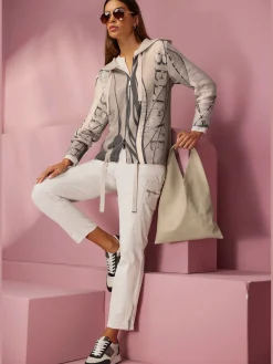 Rick Cardona Gilets Et Cardigans<Veste à capuche en tricot motif maille moderne