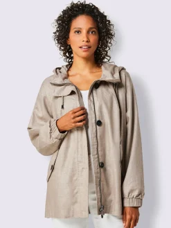 CREATION L PREMIUM Vestes<Veste à capuche mélange de qualité