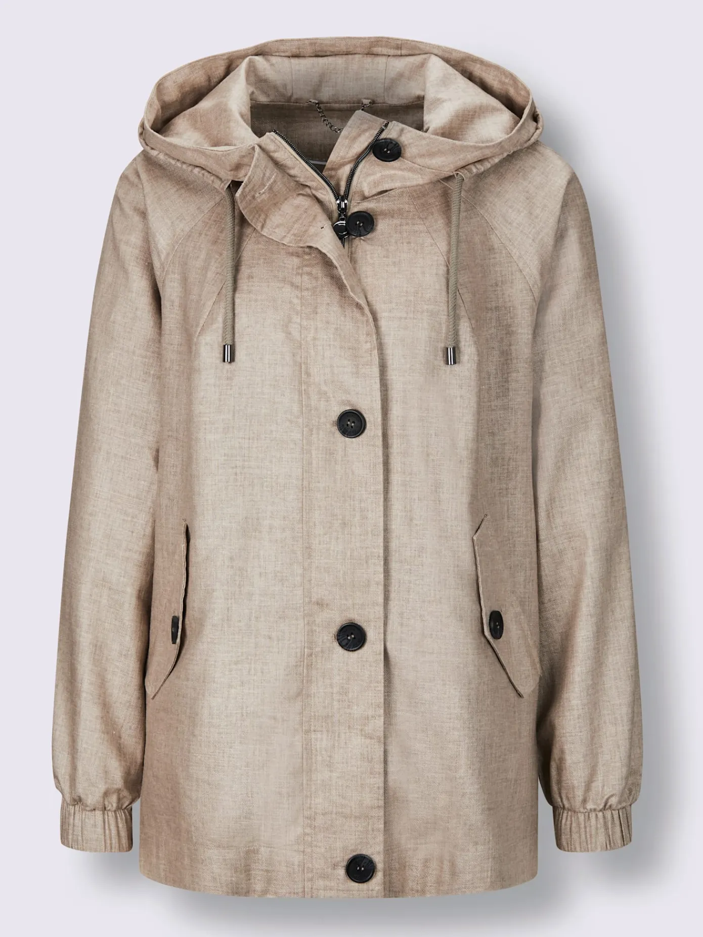 CREATION L PREMIUM Vestes<Veste à capuche mélange de qualité