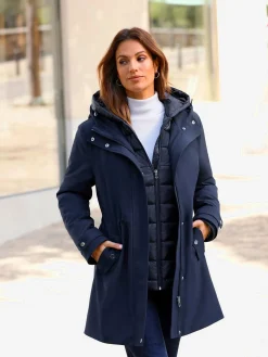 Vestes<Veste 2 en 1 veste extérieure et intérieure à porter séparément ou associées pour tenir chaud