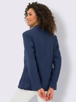 Linea Tesini Tailleurs|Blazers<Veste blazer mélange de lin de qualité