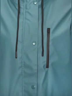 Elbsand Vestes<Veste de pluie parka longue à capuche