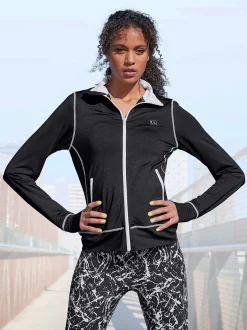 LASCANA ACTIVE Tenues De Détente<Veste de sport veste performance avec coutures contrastées