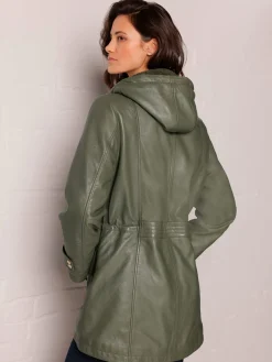 Mainpol Vestes<Veste en cuir pur cuir d'agneau nappa