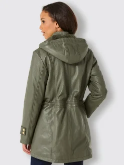 Mainpol Vestes<Veste en cuir pur cuir d'agneau nappa