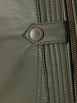 Mainpol Vestes<Veste en cuir pur cuir d'agneau nappa