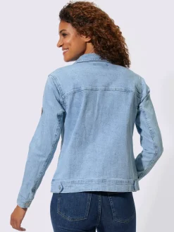 Collection L Vestes<Veste en jean qualité coton