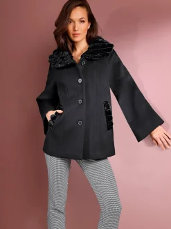 CREATION L PREMIUM Vestes<Veste en laine 100% laine