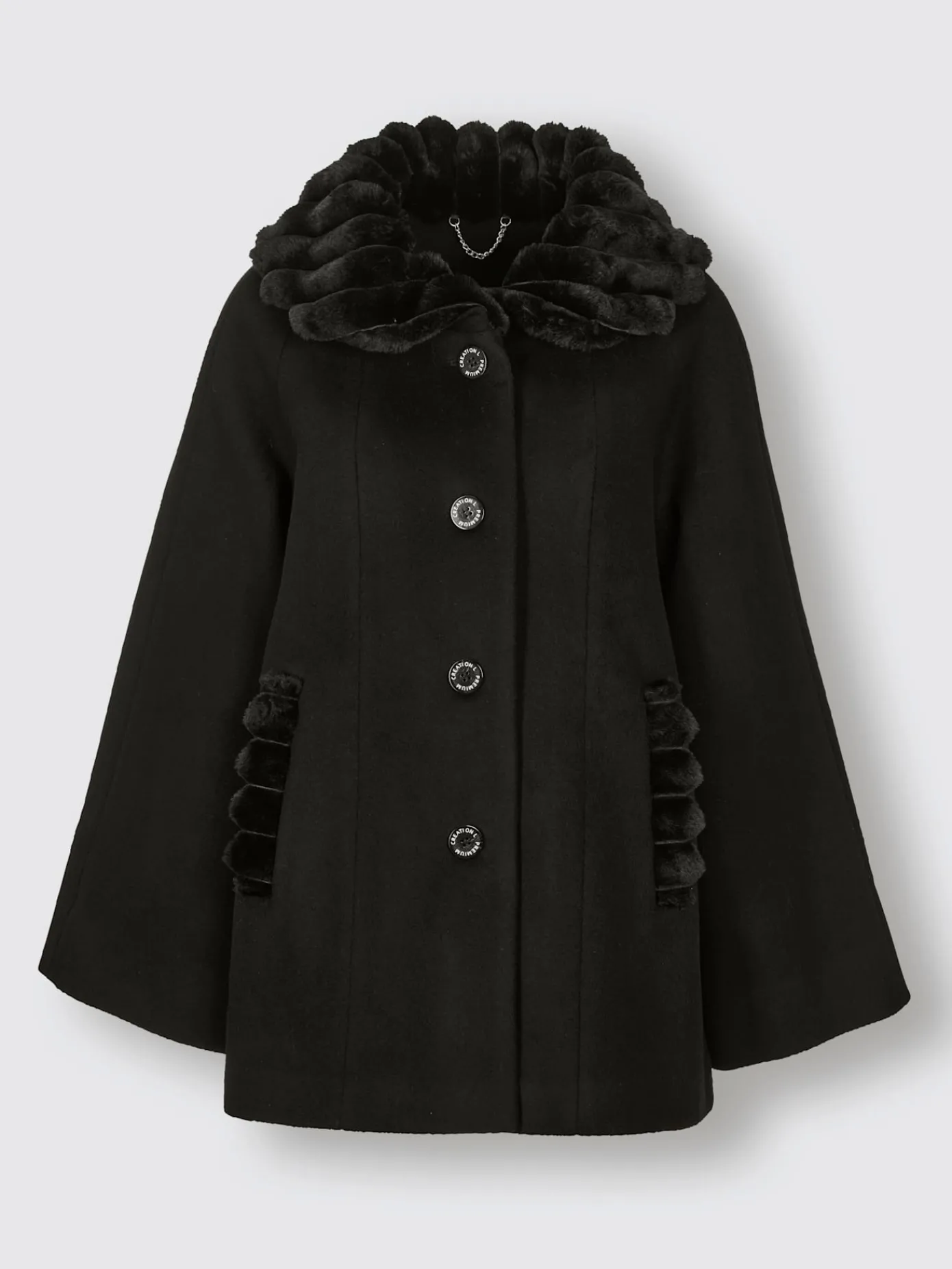 CREATION L PREMIUM Vestes<Veste en laine 100% laine