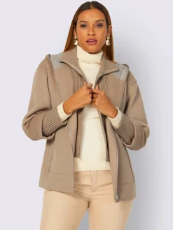 Creation L Vestes<Veste en laine 50% laine vierge