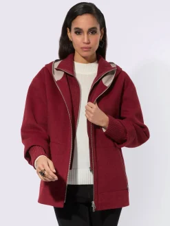 Creation L Vestes<Veste en laine 50% laine vierge