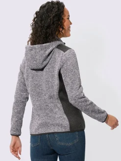 Collection L Vestes<Veste en polaire qualité tricot-polaire