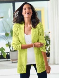 Creation L Gilets Et Cardigans<Veste en tricot 60% coton