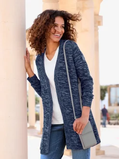 Collection L Gilets Et Cardigans<Veste en tricot 54% coton