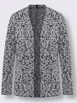 Linea Tesini Gilets Et Cardigans<Veste en tricot 55% coton