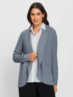 Gilets Et Cardigans<Veste en tricot 50% coton