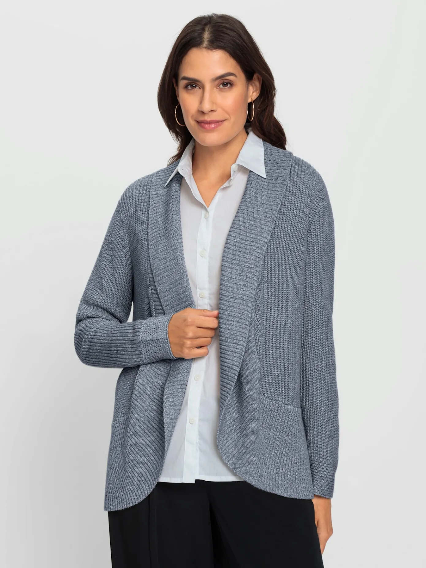 Gilets Et Cardigans<Veste en tricot 50% coton