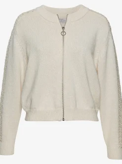 Vivance Gilets Et Cardigans<Veste en tricot ajouré encolure ronde