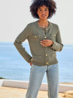 Linea Tesini Gilets Et Cardigans<Veste en tricot alternative idéale au blazer