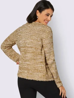 Creation L Gilets Et Cardigans<Veste en tricot boutons fantaisie dorés