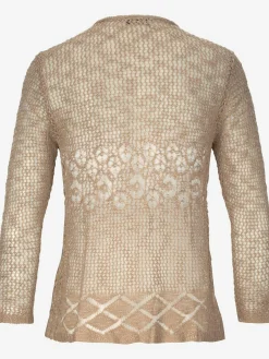 s.Oliver Gilets Et Cardigans<Veste en tricot cardigan motif ajouré