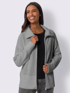 Best Connection Gilets Et Cardigans<Veste en tricot col camionneur